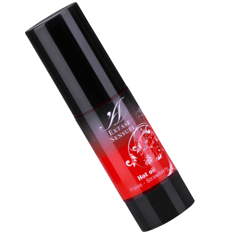 Extase sensual - olio calore stimolante alla fragola 30 ml