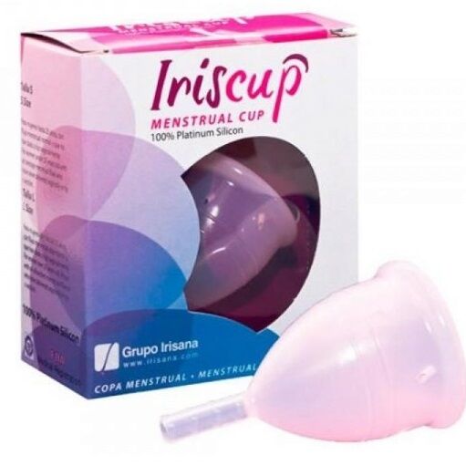 Iriscup - coppa del mese piccola rosa a + sacchetto sterilizzatore gratuito