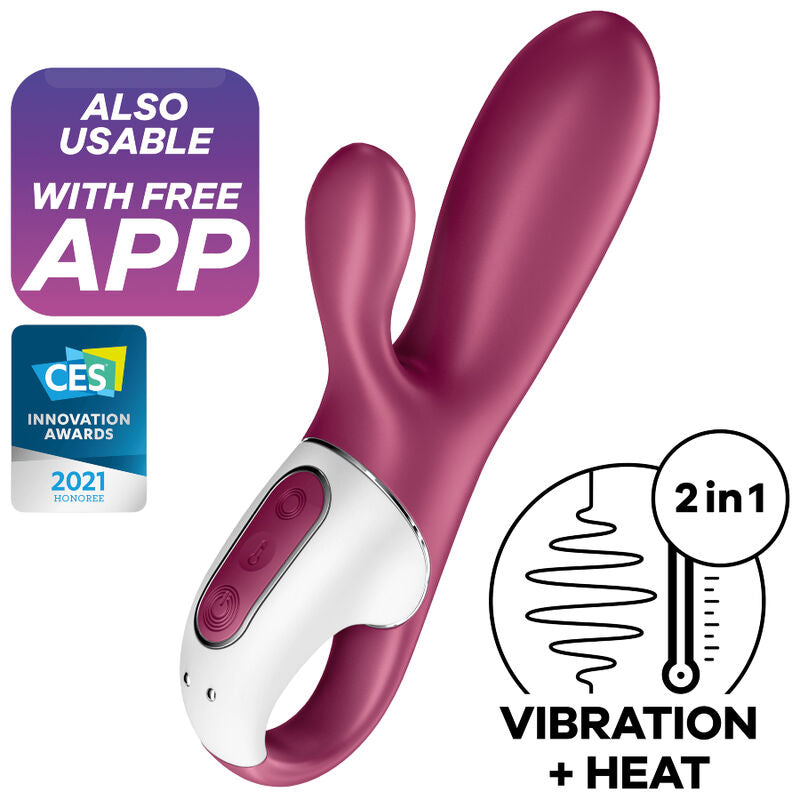 Satisfyer - vibratore hot bunny gspot