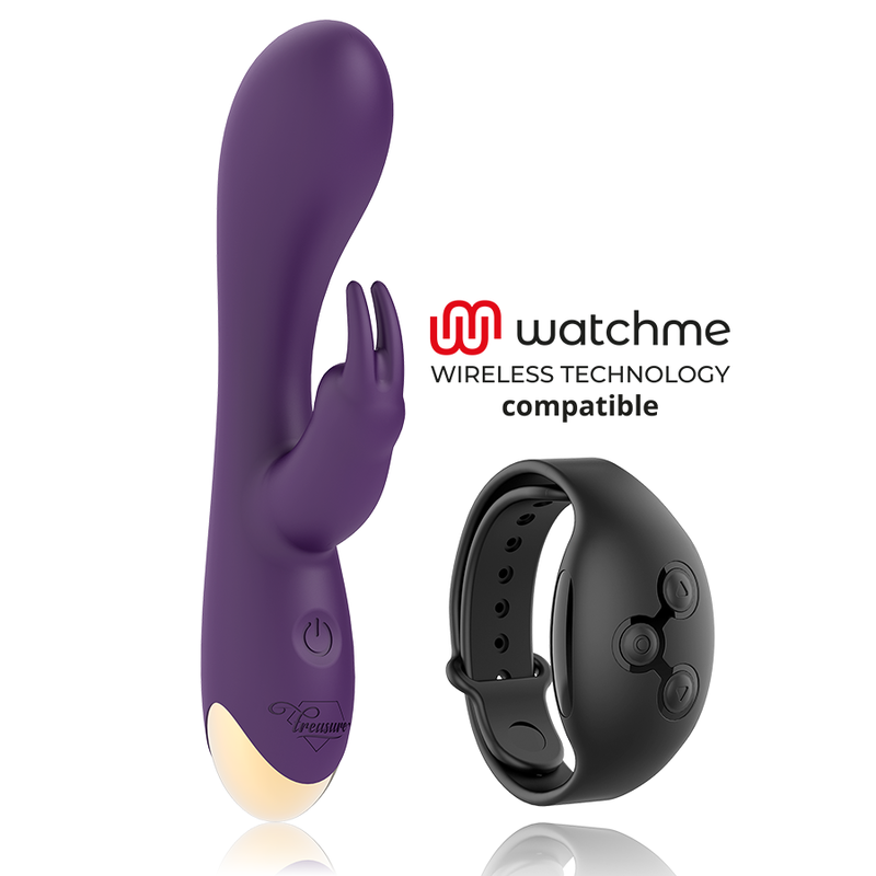 TREASURE - LAURENCE RABBIT VIBRATORE WATCHME COMPATIBILE CON TECNOLOGIA WIRELESS