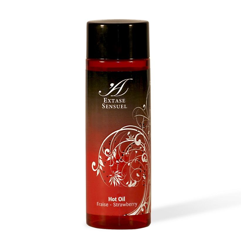 Extase sensual - olio calore stimolante alla fragola 100 ml