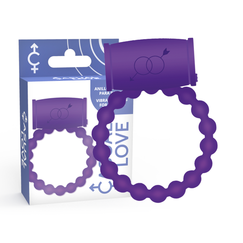 Casual love - anello vibratore per 25 coppie viola