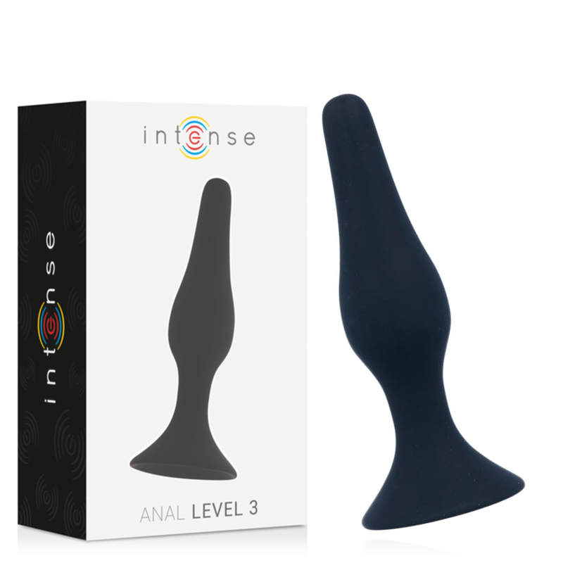 Intense - anale livello 3 12,5 cm nero