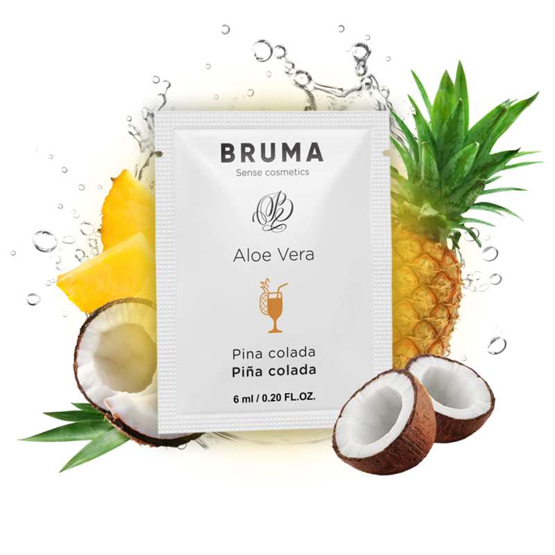 Bruma - gel scorrevole aloe vera gusto pina colada 6 ml