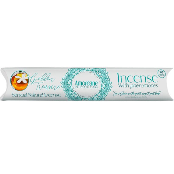 Amoreane - incenso del tesoro d'oro con feromoni aroma di gelsomino