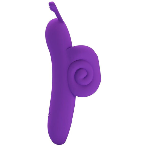 Pretty love - snail potente stimolatore delle dita viola