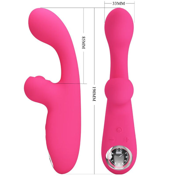 Pretty love - skylar vibratore stimolatore rosa