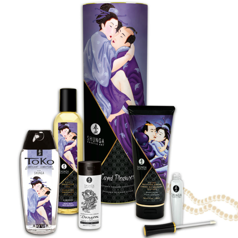 Shunga - kit collezione piaceri carnali