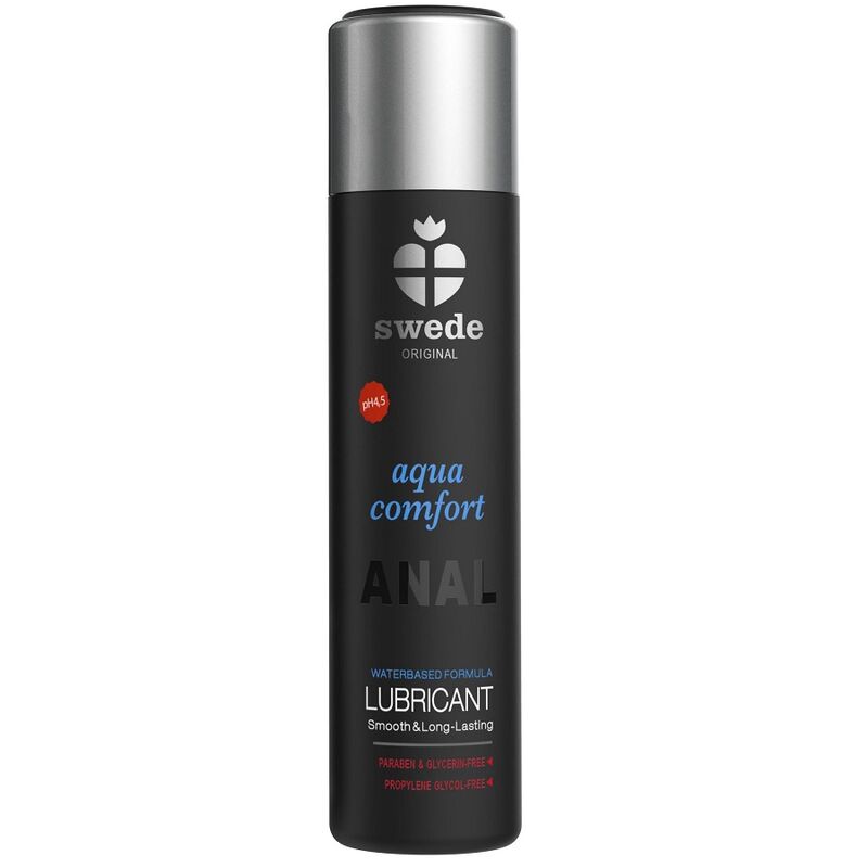 Swede - aqua comfort anale lubrificante a base acquosa 60 ml