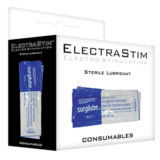 Electrastim - confezione in bustine lubrificante sterile